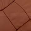 Mitt Brown leather texture on backrest