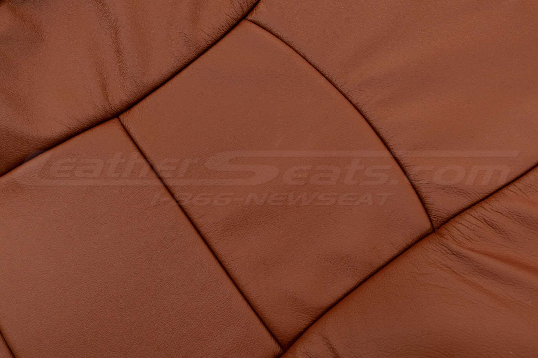 Mitt Brown leather texture on backrest