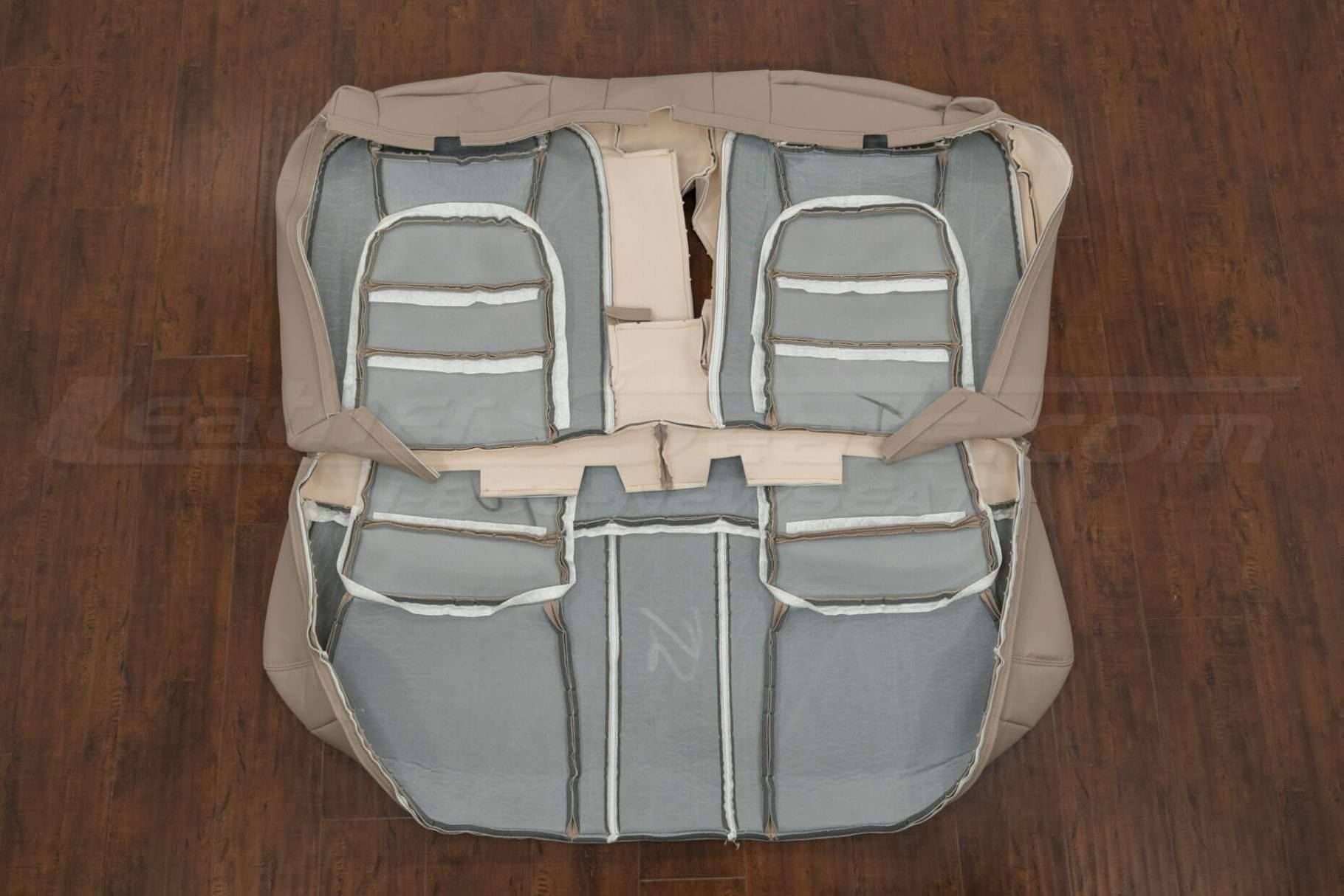Acura Legend rear seat upholstery flipped