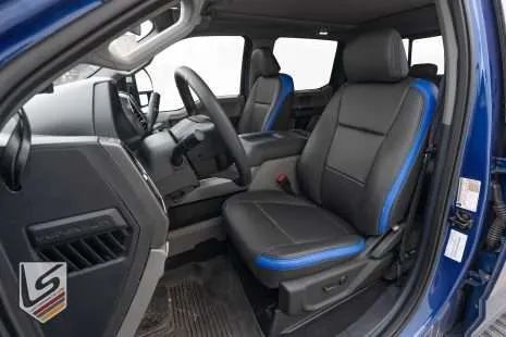 2022 Ford Superduty with Two-Tone seats - Gallery Project Featured Image