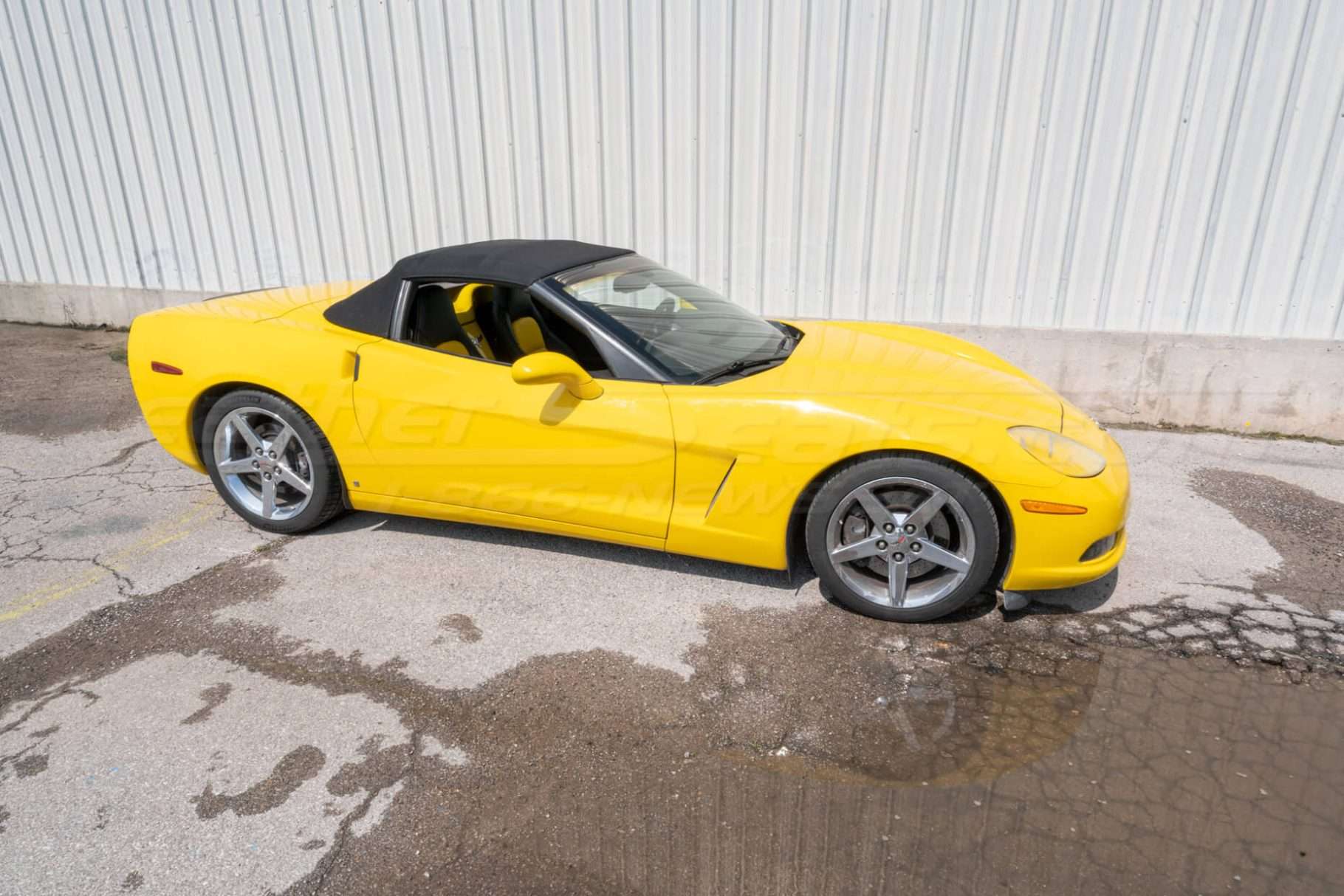2007 Chevrolet Corvette with Yellow Exterior
