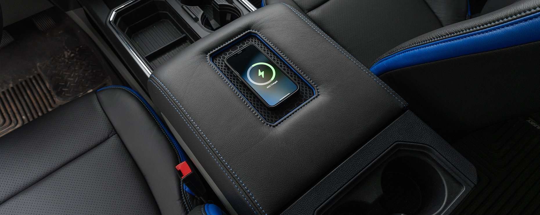 Ford Superduty Sanctum Wireless Charging Console - Gallery Product Thumbnail