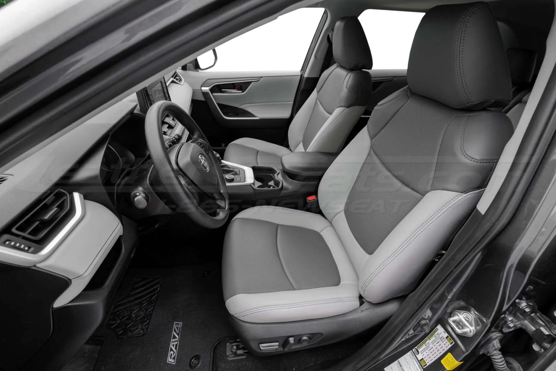 Alternate view of installed front driver seat for 2021 Toyota RAV4