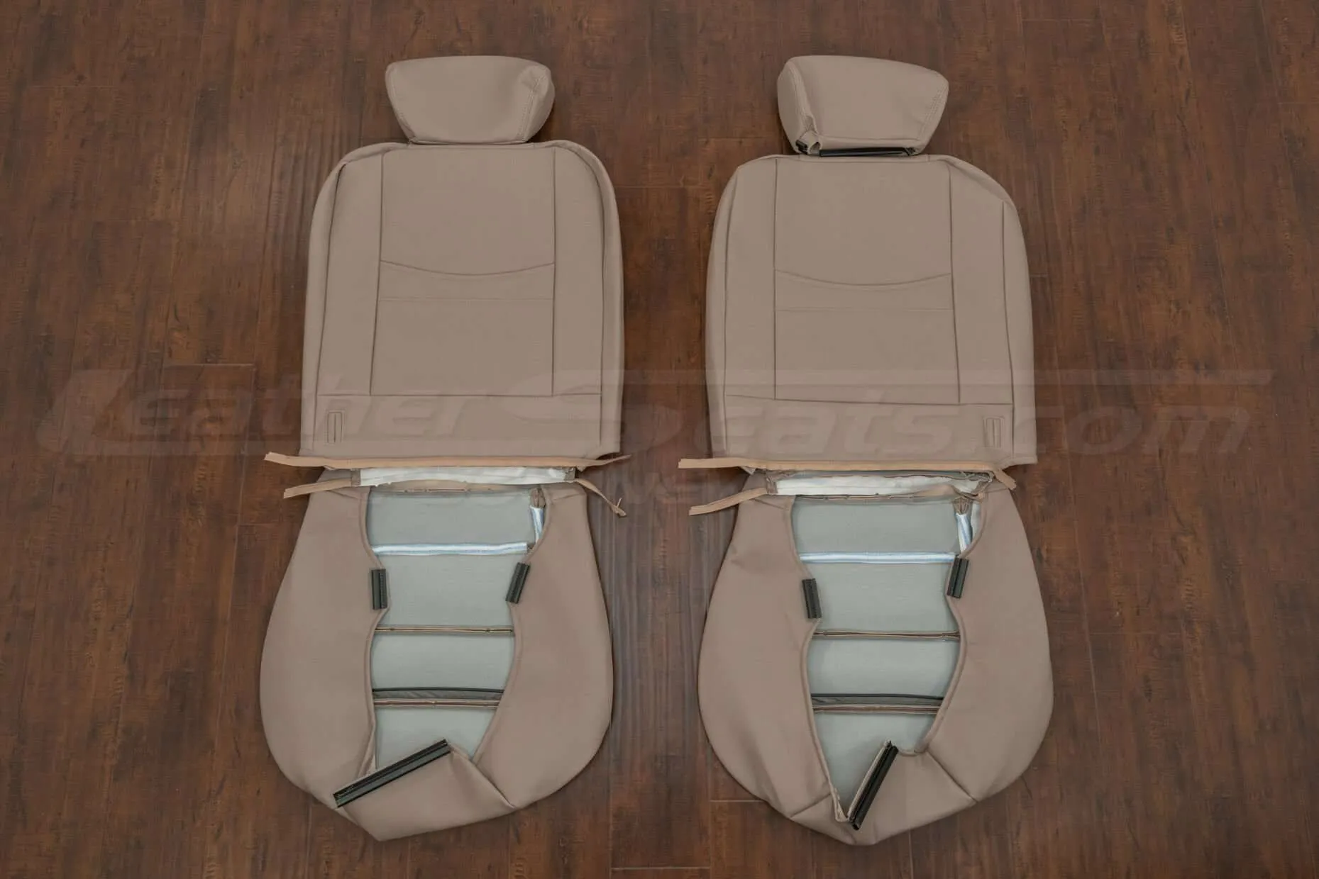 Front seat upholstery - flipped