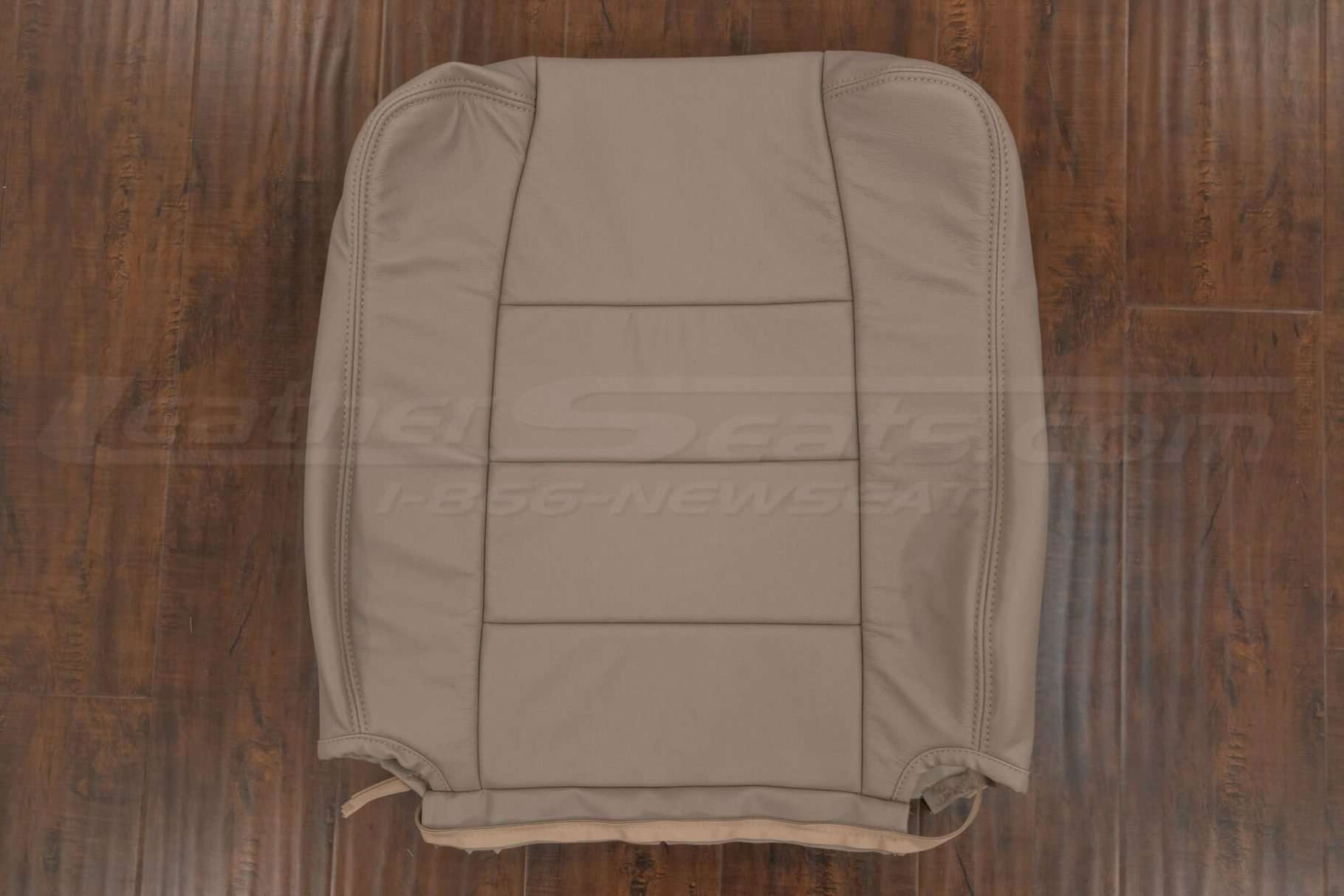 2001-2003 Ford F-150 SuperCrew leather backrest upholstery in Adobe