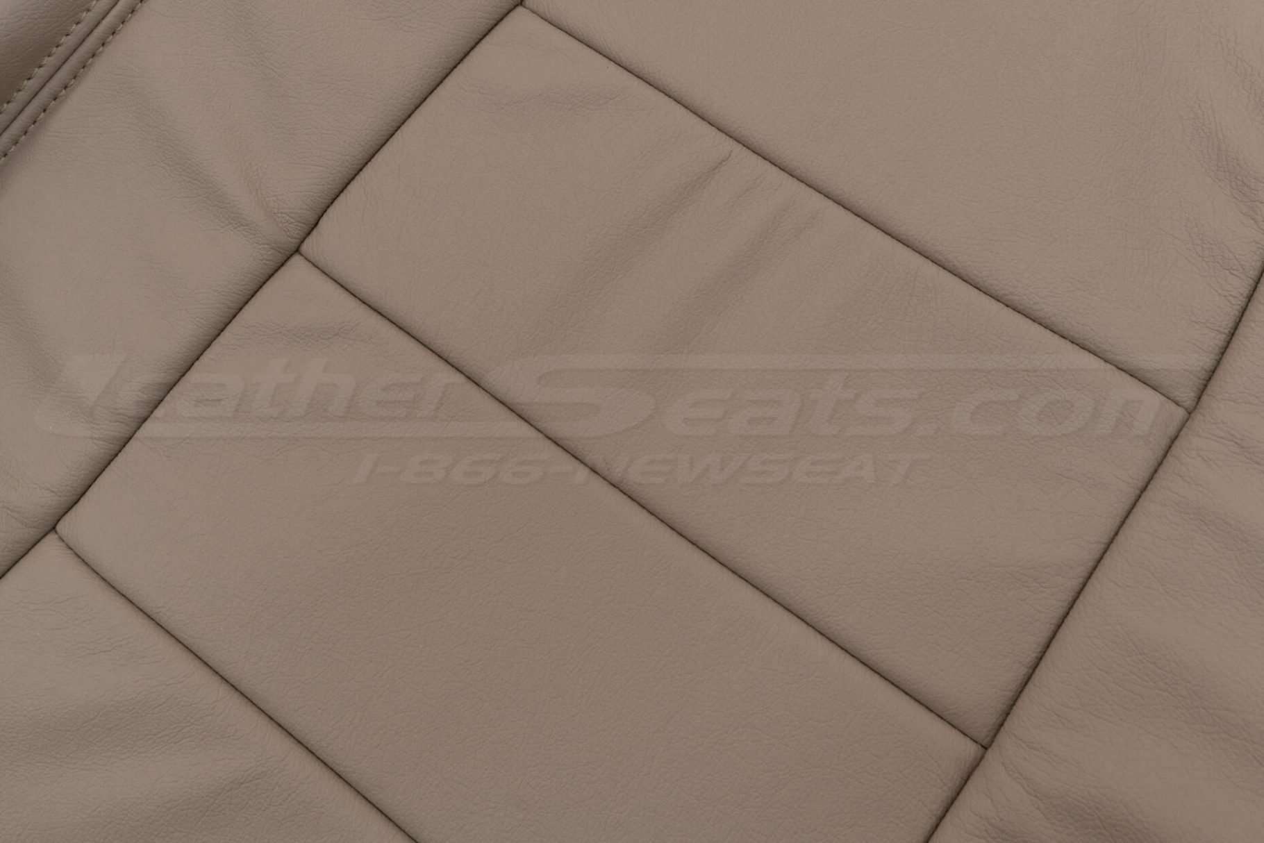 Adobe leather texture on backrest