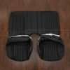 1998-2002 Pontiac Trans Am Coupe Leather Seat Upholsterey Kit - Black - Rear seat upholstery