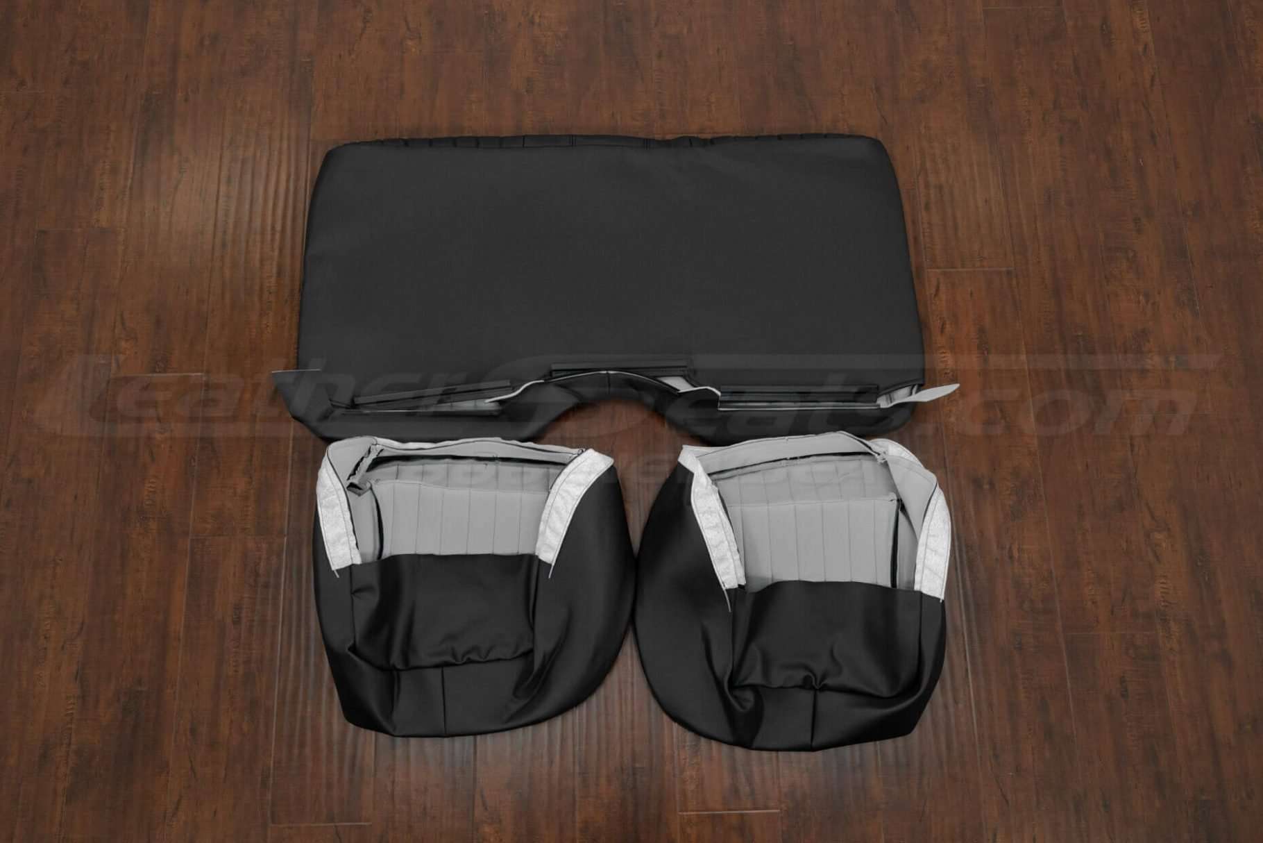 Rear seat upholstery - flipped