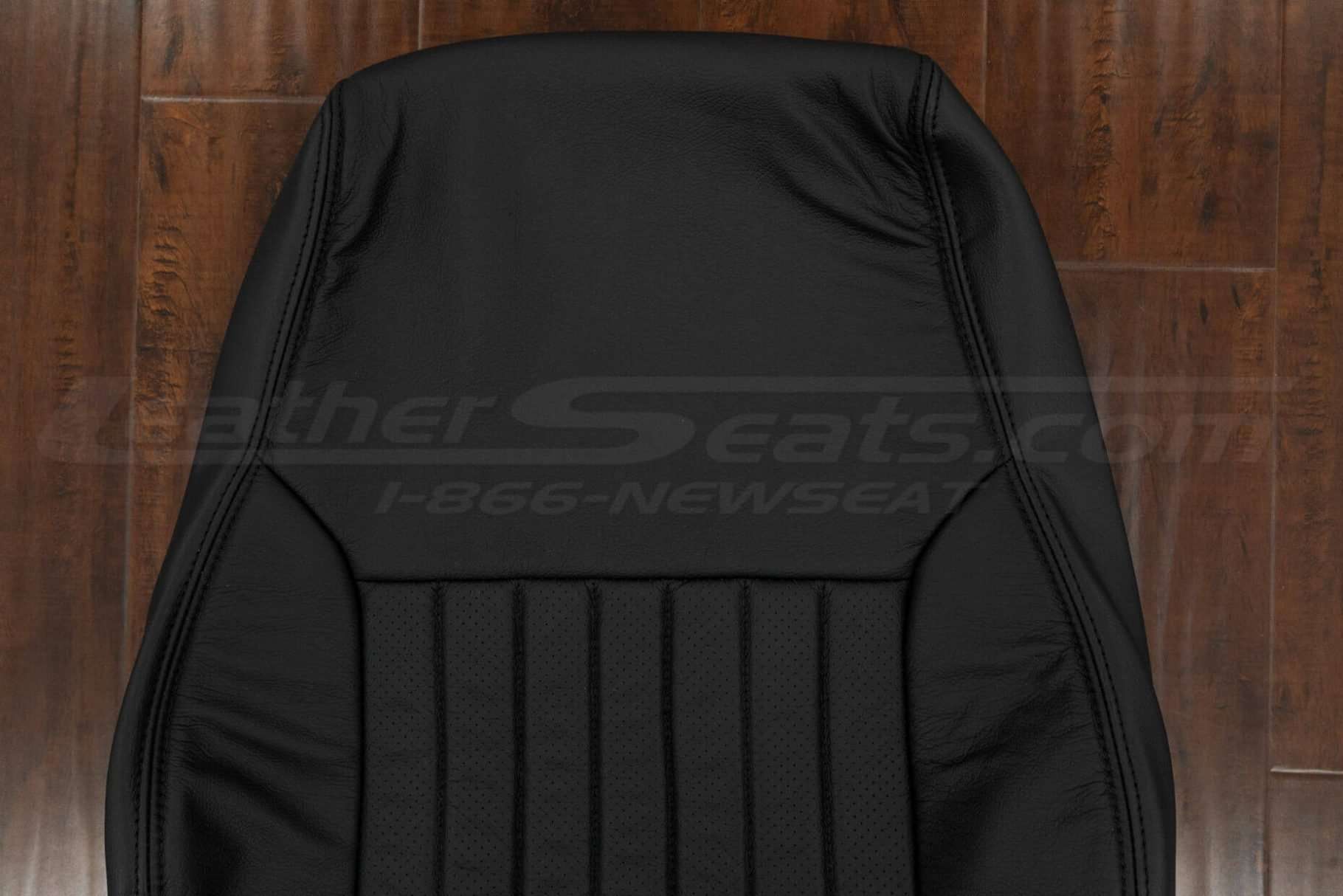 Upper section of backrest upholstery