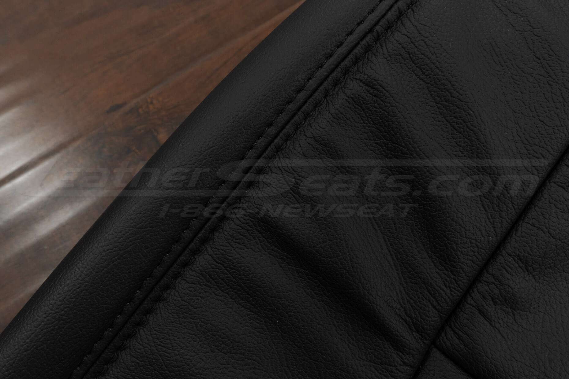 Matching double-stitching in Black on Nissan Xterra upholstery