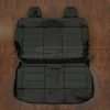 2011-2012 Jeep Wrangler JK 2Dr LEather Seat Interior Kit - black - Piazza Green - Rear seat upholstery