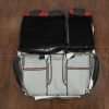 Back view of rear seat upholstery