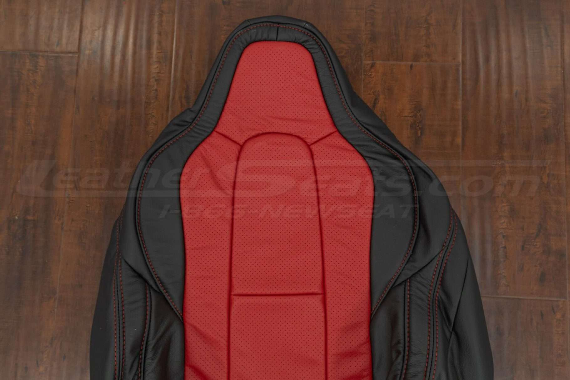 Upper section of backrest upholstery