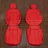 05-07 Chrysler Crossfire Leather seat Kit - Bright red - Front seat upholsery