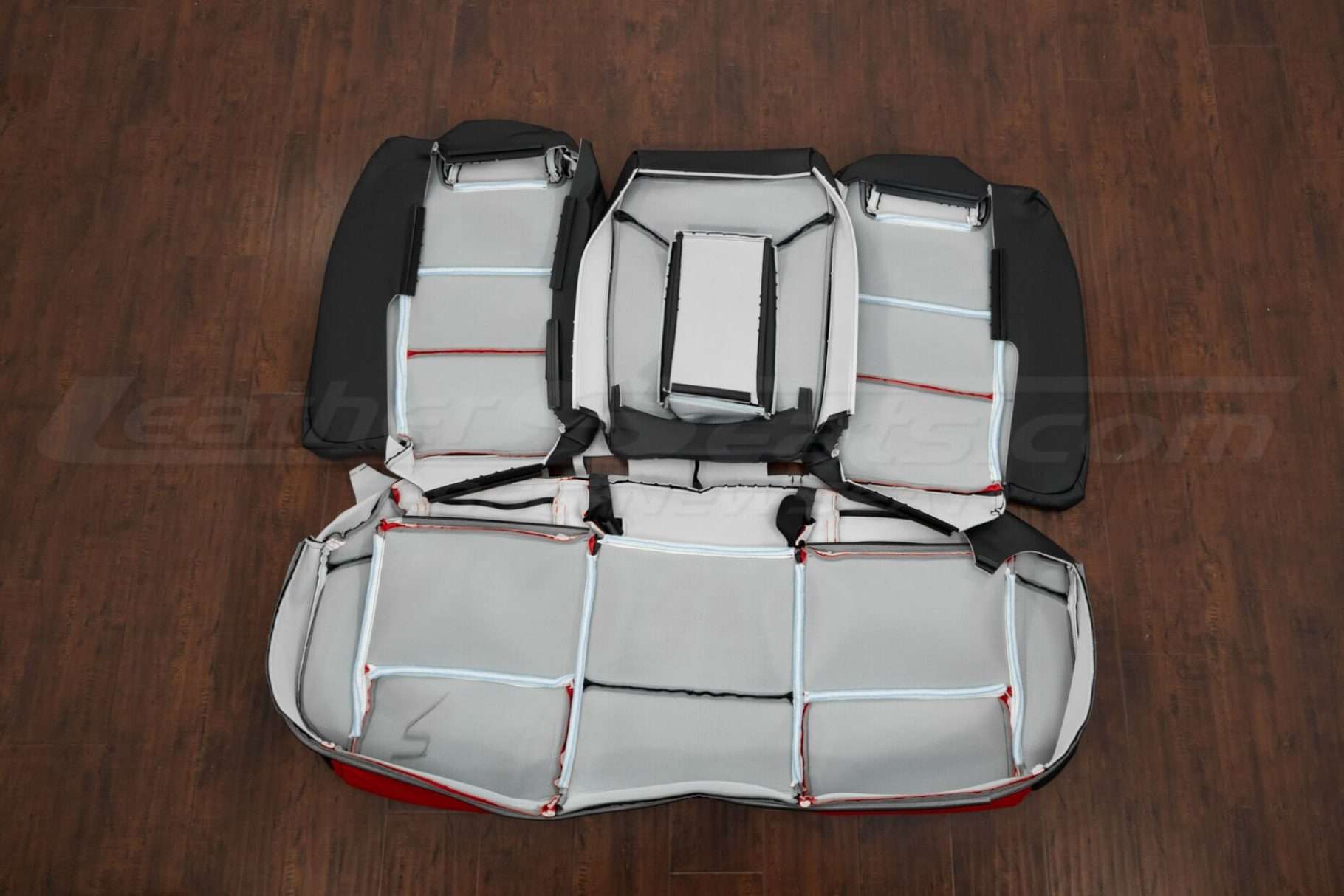 Rear seat uphosltery -flipped