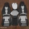 Back view of 40/20/40 seat configuration