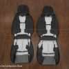 Back view of Low Back Bucket seat upholstery