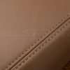 Matching Cocoa double-stitching close-up