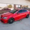 2009 Pontiac G8 GT with LeatherSeats.com custom seats - Bright Red exterior