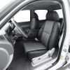 2007-2013 GMC SIerra with two-tone Black and Light Grey leather seats - Front driver