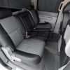 Black and Light Grey GMC Sierra Leather Seats - Rear seats installed