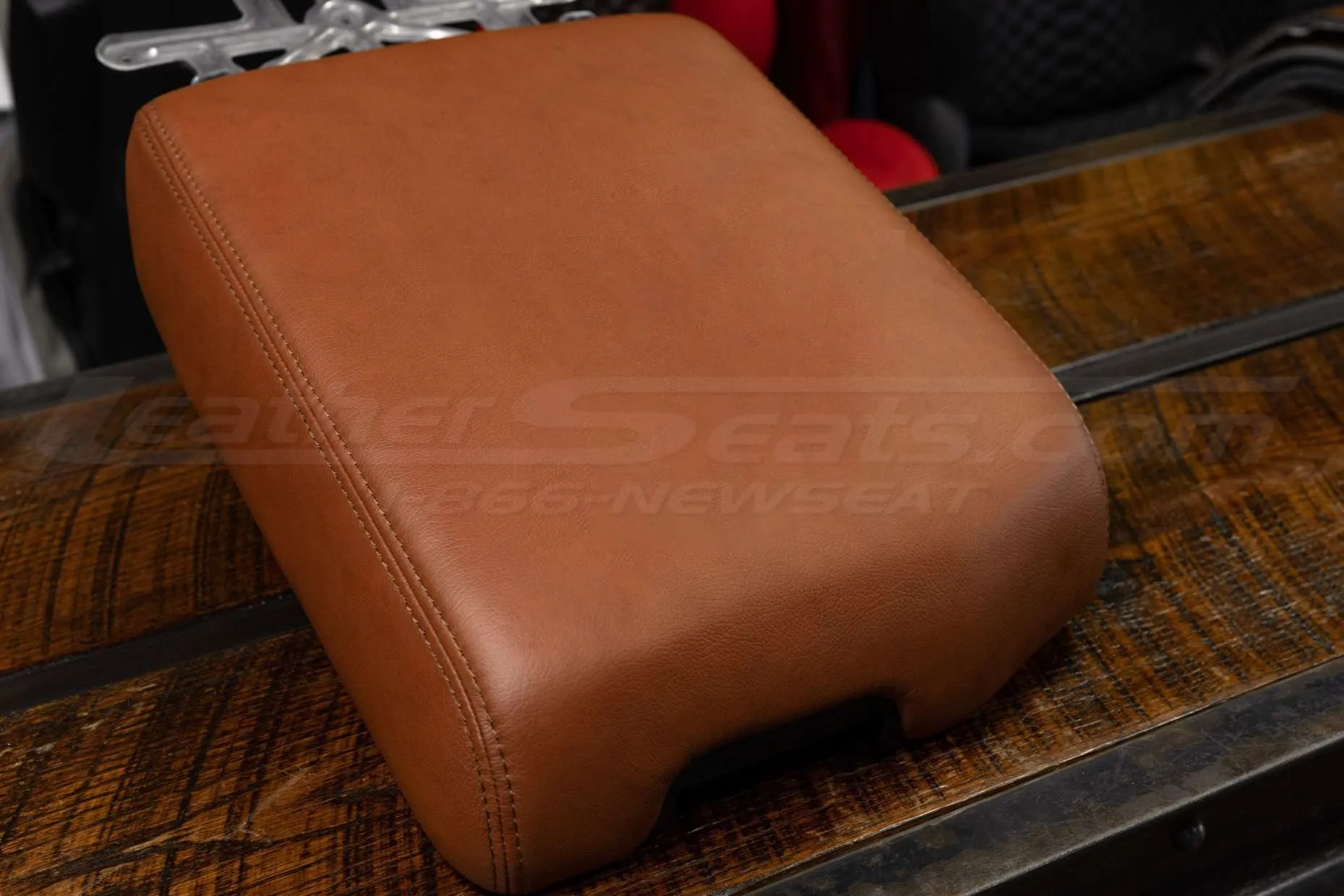 2007-2013 Toyota Tundra Leather Console Lid Cover