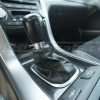 2004-2006 Installed Acura TL Leather Shift Boot Cover with contrasting stitching