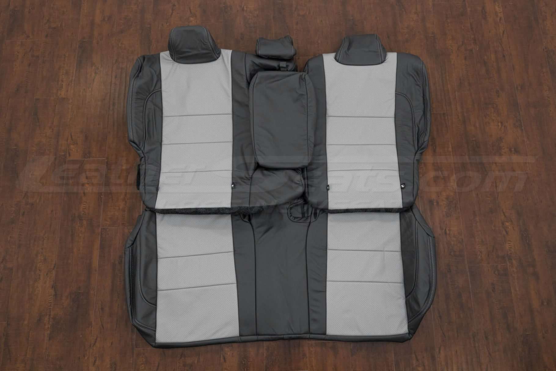 2017-2019 Toyota Corolla leather seat upholstery kit in Graphite- Ash - Rear seats with armrest