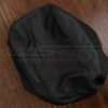Side view of leather Chrysler 300 console lid