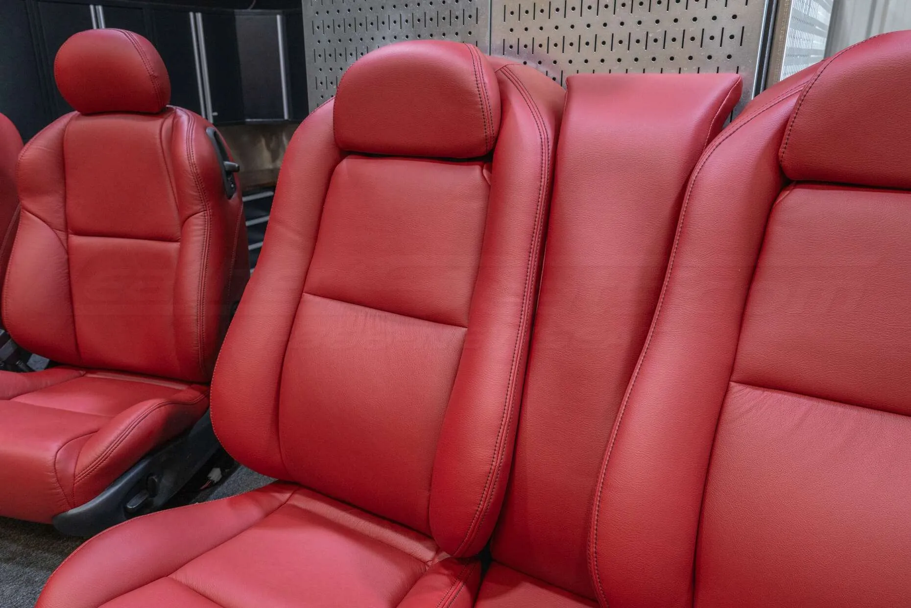 Backrest secton of rear seats