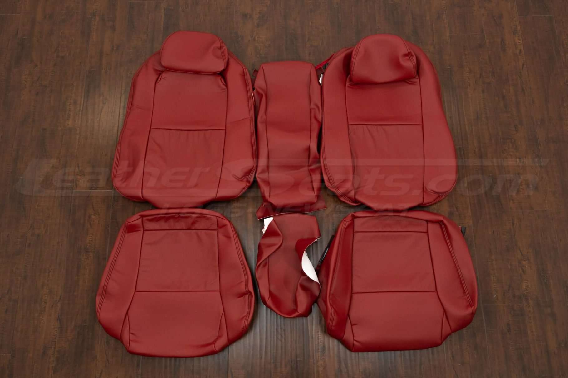 2004-2006 Pontiac GTO leather seat kit - Cardinal - Rear seat upholstery