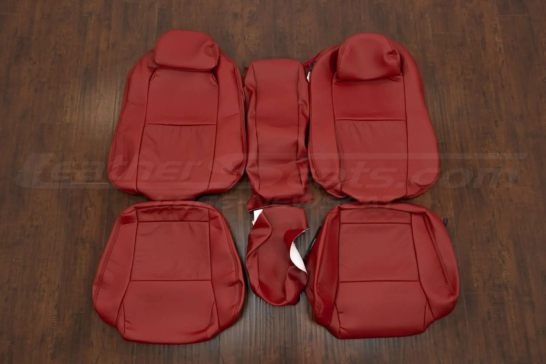 2004-2006 Pontiac GTO leather seat kit - Cardinal - Rear seat upholstery