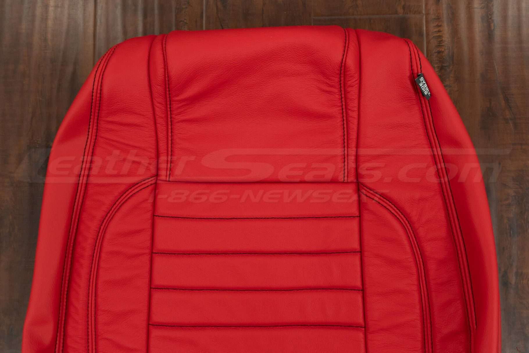 Upper section of backrest