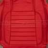 Insert section of backrest with Black stitching