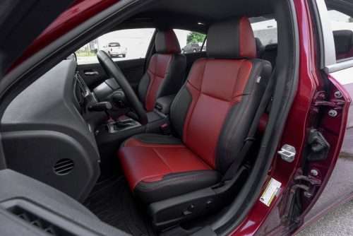 Thumbnail image for 2015-2023 Dodge Charger installed leather kit