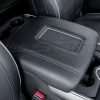 Passenger side view of Dodge Ram wireless charging console lid