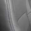 Contrasting double-stitching in Black - close-up