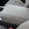 Back side view of leather console lid cover for 2011-2014 Ford Edge