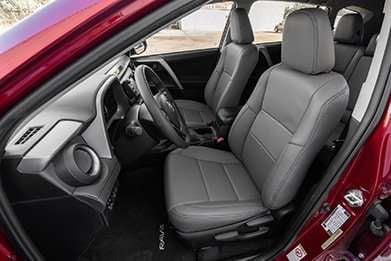 Toyta RAV4 Custom Light Grey leather interior - Featured Image