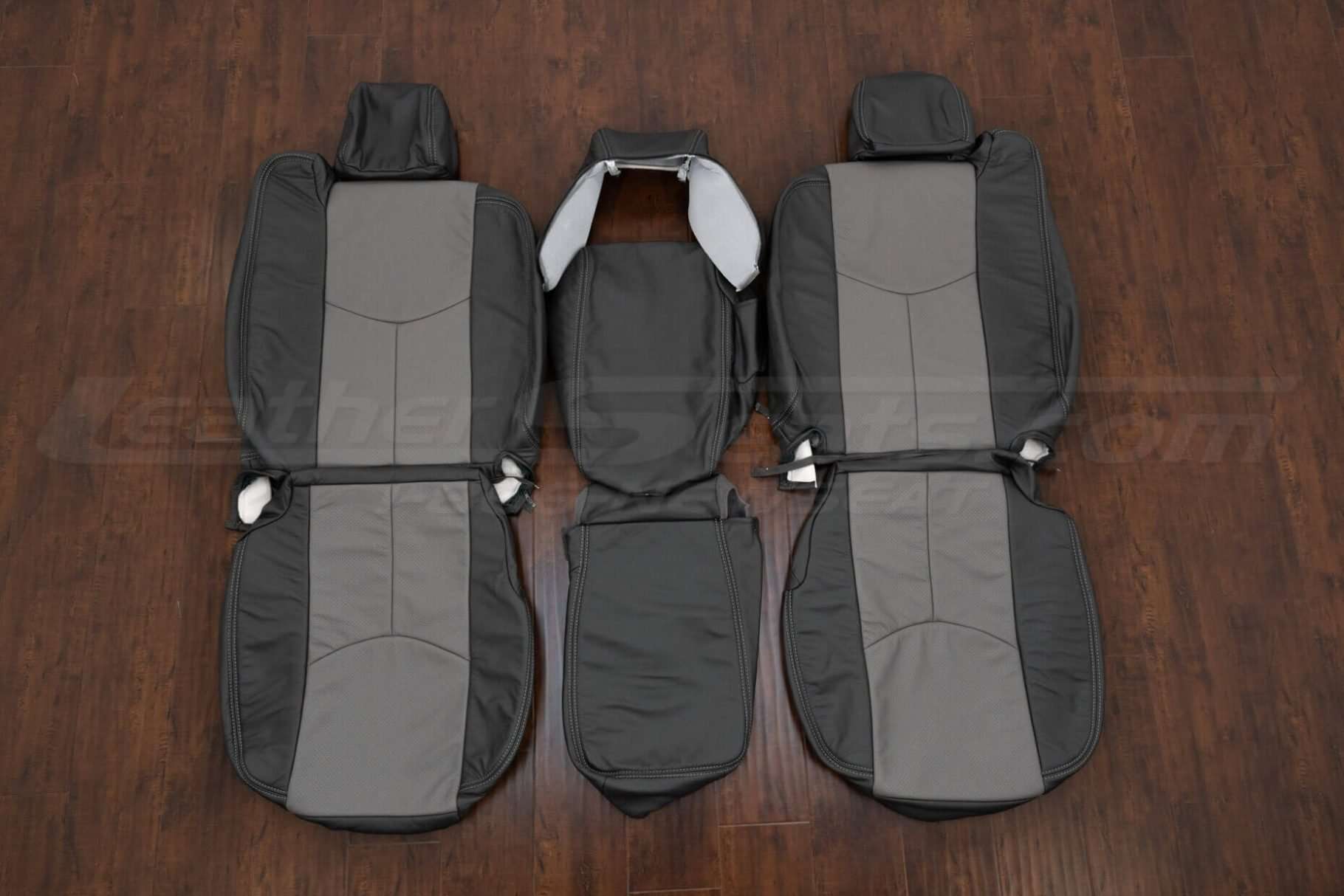 2003-2007 GMC Sierra Classic Regular Cab front seat upohlster in Graphite w/ Smoke Body