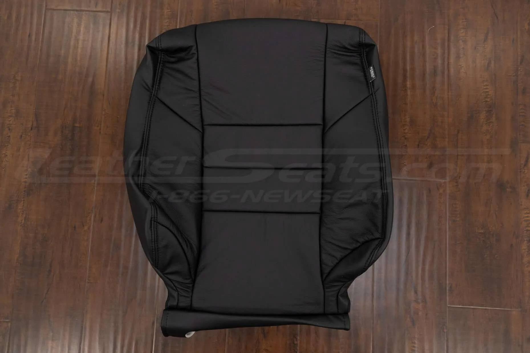 Honda Accord black leather backrest upholstery