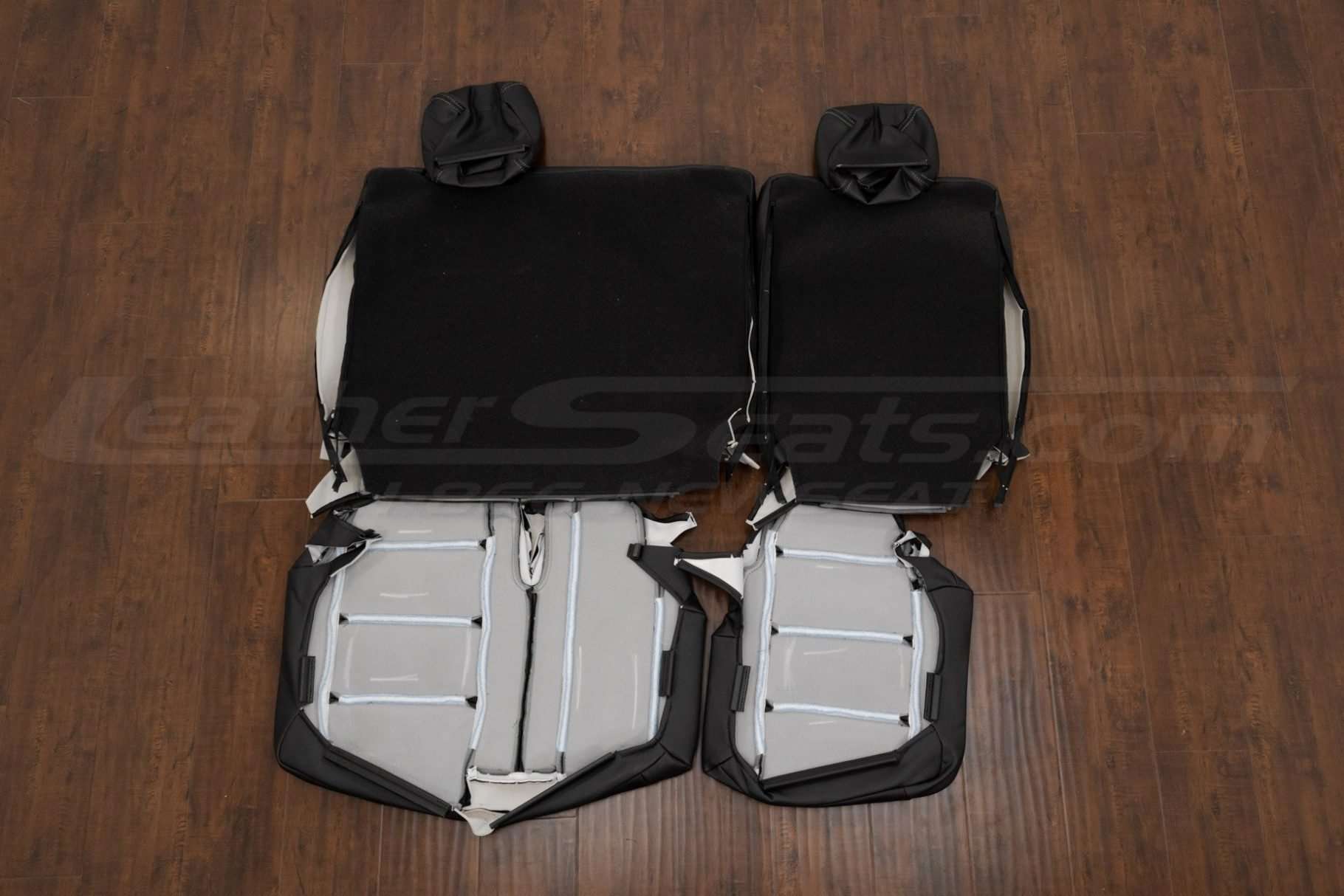 Back view of third row upholstery