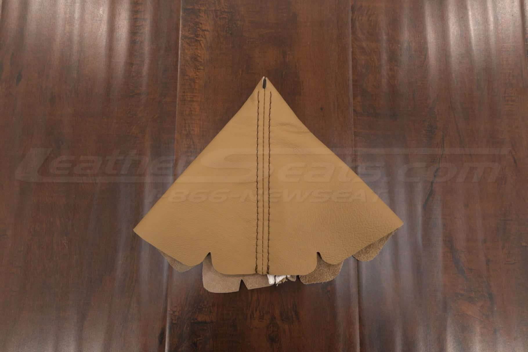 Flat view of manual shift boot for 1999-2005 Mazda Miata