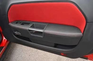 Dodge Challenger door armrest upholstery - Featured Image