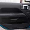 Full door view of custom door armrest upholstery