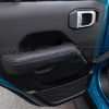 Installed rear door armrest for Jeep Wrangler JL