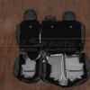 Jeep Wrangler rear seat upholstery flipped