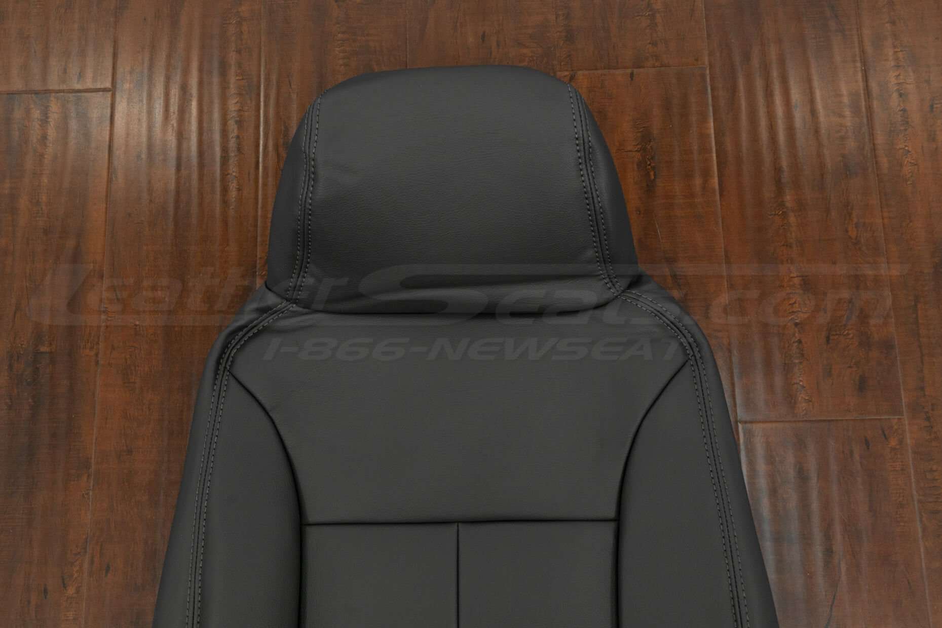 Headrest section of GMC Canyon leather backrest