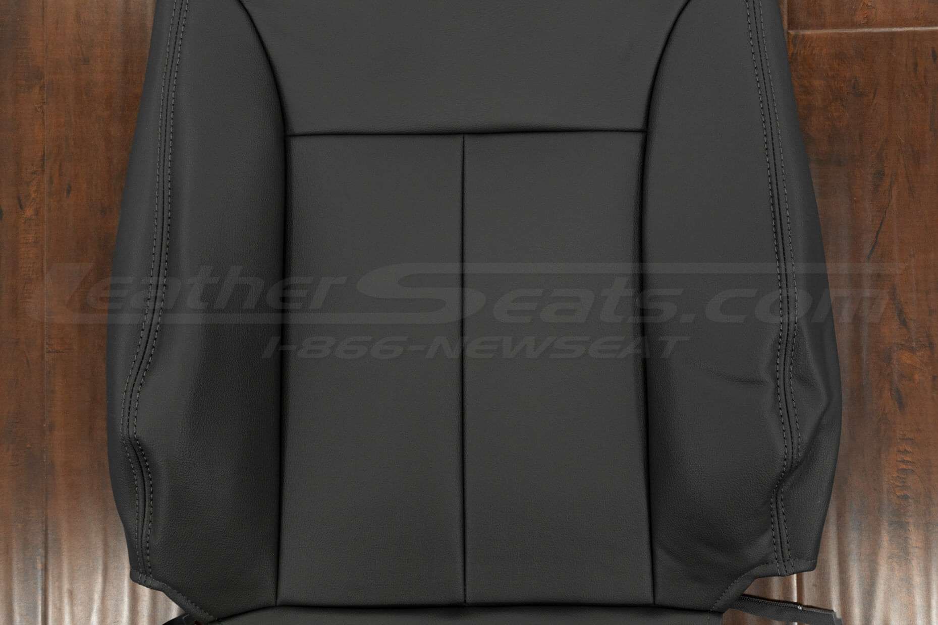 Insert section of backrest upholstery
