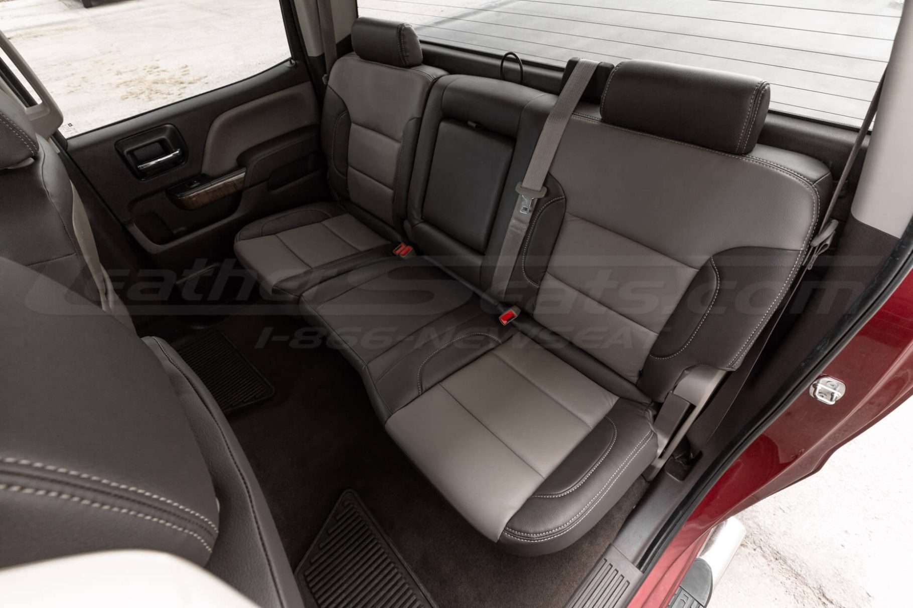 GMC Sierra Rear Leather Seats - Driver's side